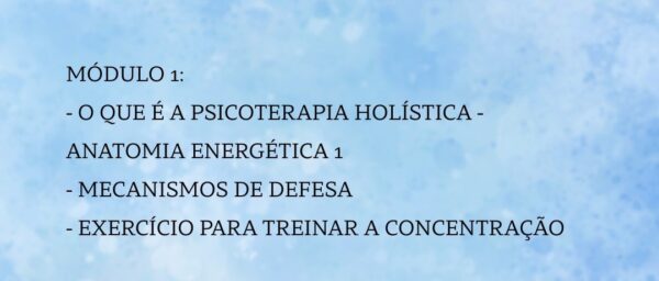 Curso Formação Psicoterapeuta Holístico - Imagem 2